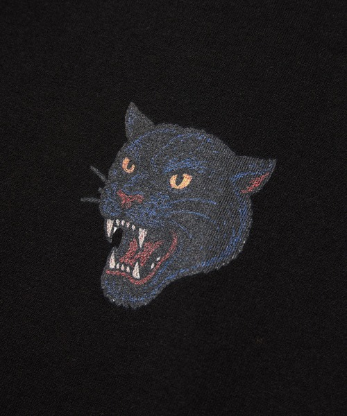 VIRGOwearworks（ヴァルゴウェアワークス）の「Black fang 3/4（Tシャツ/カットソー・メンズ・ブラック/ホワイト・2/3/4）」の7枚目の写真