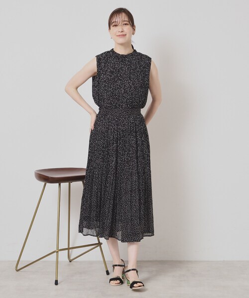 ITS'DEMO（イッツデモ）の「【手洗い可】楊柳プリーツブラウス（シャツ/ブラウス・レディース・イエロー/ブラック系/ホワイト系3/グリーン・00）」の13枚目の写真