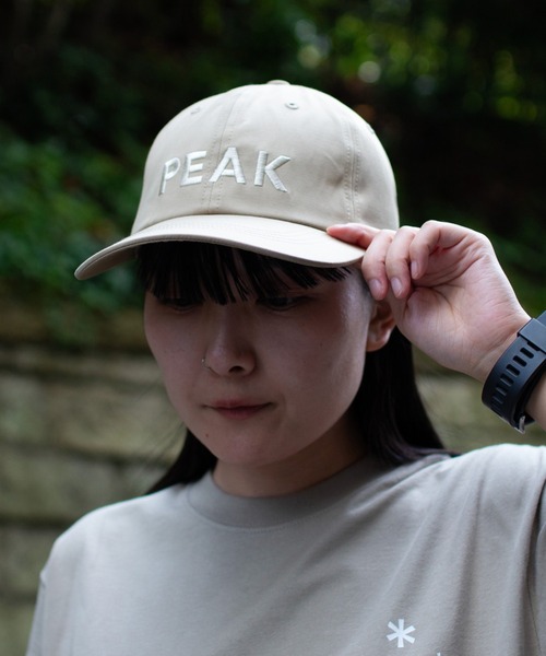 Snow Peak(スノーピーク)の「PEAK SNOW Graphic Cap / 雪峰祭2025春限定(キャップ・メンズ・ブラック/オリーブ/ベージュ/ホワイト・ONE SIZE)」の3枚目の写真