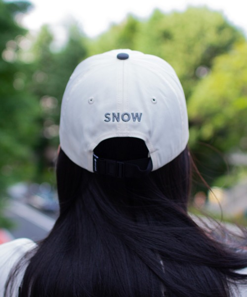 Snow Peak(スノーピーク)の「PEAK SNOW Graphic Cap / 雪峰祭2025春限定(キャップ・メンズ・ブラック/オリーブ/ベージュ/ホワイト・ONE SIZE)」の11枚目の写真