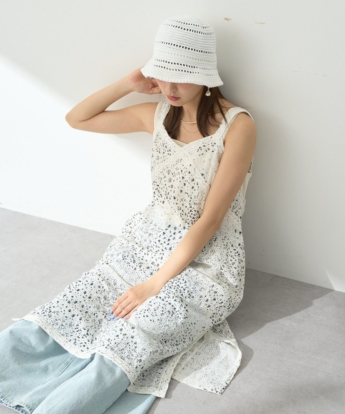 エトロ☆フローラルプリント レースミニワンピース 華やかさがある】ETRO ミニワンピース フローラルプリント