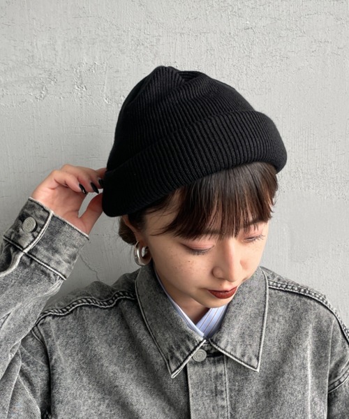 RACAL/ラカル] ロールニットキャップ（ニットキャップ/ビーニー