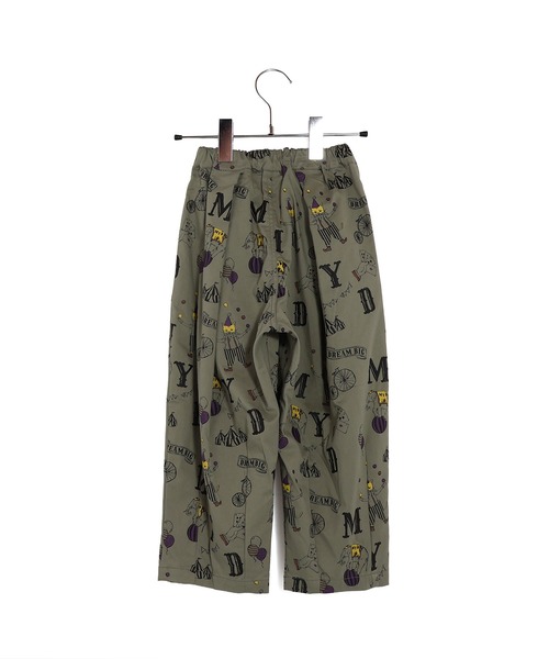 MAKE YOUR DAY（メイクユアデイ）の「総柄タックバルーンパンツ■150.160cm（その他パンツ・キッズ・オリーブ/アイボリー/ブラック/チェック/ベージュ・160/150）」の6枚目の写真