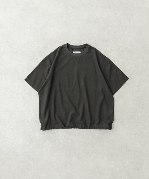 URBAN RESEARCH（アーバンリサーチ）の「『UR TECH DRYLUXE』高機能リネンTシャツ（Tシャツ/カットソー・メンズ・バーガンディー/スミクロ/ベージュ・MEDIUM/LARGE）」の12枚目の写真
