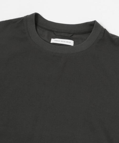 URBAN RESEARCH（アーバンリサーチ）の「『UR TECH DRYLUXE』高機能リネンTシャツ（Tシャツ/カットソー・メンズ・バーガンディー/スミクロ/ベージュ・MEDIUM/LARGE）」の14枚目の写真