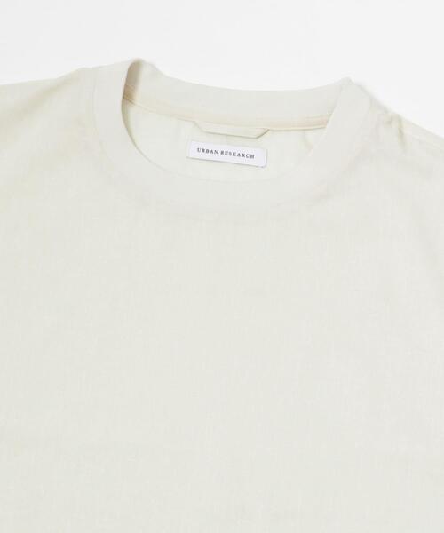 URBAN RESEARCH（アーバンリサーチ）の「『UR TECH DRYLUXE』高機能リネンTシャツ（Tシャツ/カットソー・メンズ・バーガンディー/スミクロ/ベージュ・MEDIUM/LARGE）」の16枚目の写真