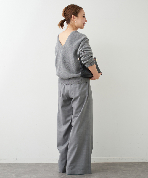 追加 COOL VICTORIAN イージーパンツ（スラックス）｜Deuxieme Classe