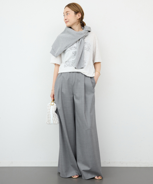 追加 COOL VICTORIAN イージーパンツ（スラックス）｜Deuxieme Classe