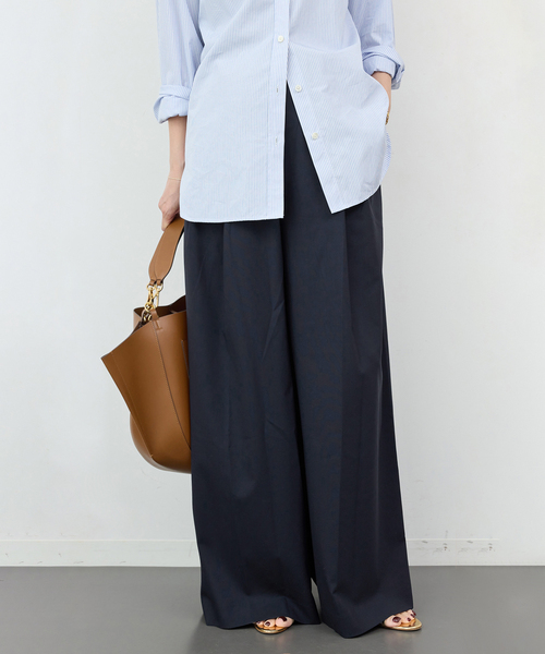 セール】追加 COOL VICTORIAN イージーパンツ（スラックス）｜Deuxieme