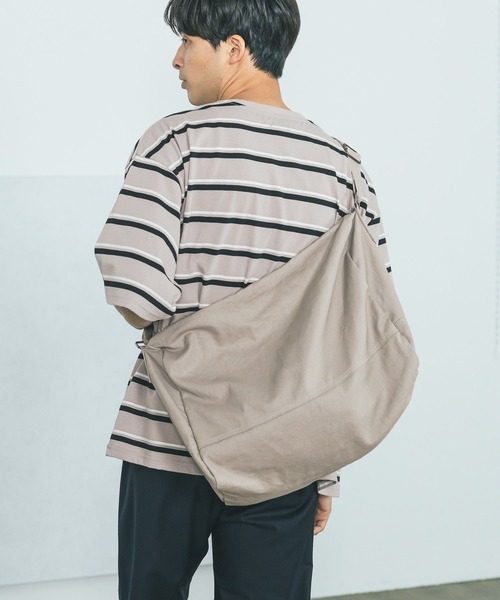 LAKOLE（ラコレ）の「アソートボーダー半袖T / 496436（Tシャツ/カットソー・メンズ・ブラック/ベージュ/ネイビー・MEDIUM/LARGE）」の5枚目の写真