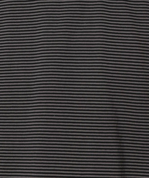 LAKOLE（ラコレ）の「アソートボーダー半袖T / 496436（Tシャツ/カットソー・メンズ・ブラック/ベージュ/ネイビー・MEDIUM/LARGE）」の14枚目の写真