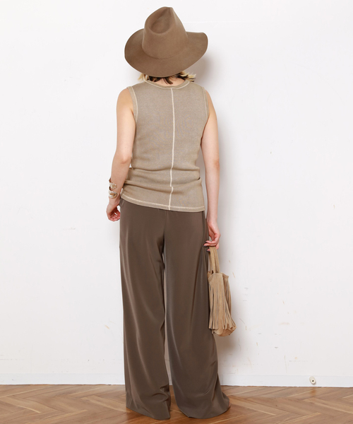 EVERYDAY I LIKE.（エヴリディアイライク）の「*Vintage N/S T-shirt（Tシャツ/カットソー・レディース・タン/ブラック系その他/ベージュ・FREE）」の6枚目の写真