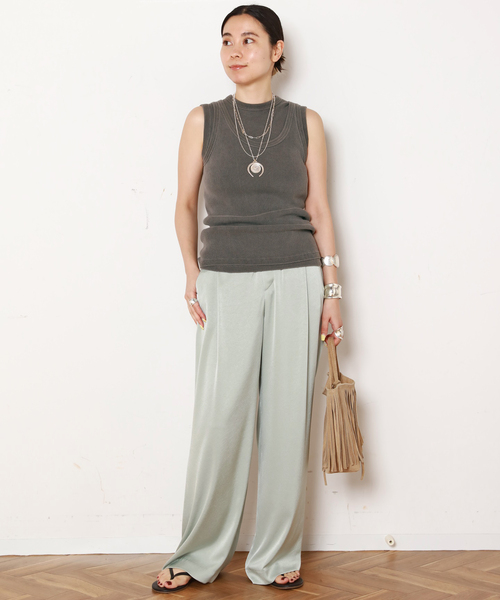 EVERYDAY I LIKE.（エヴリディアイライク）の「*Vintage N/S T-shirt（Tシャツ/カットソー・レディース・タン/ブラック系その他/ベージュ・FREE）」の7枚目の写真