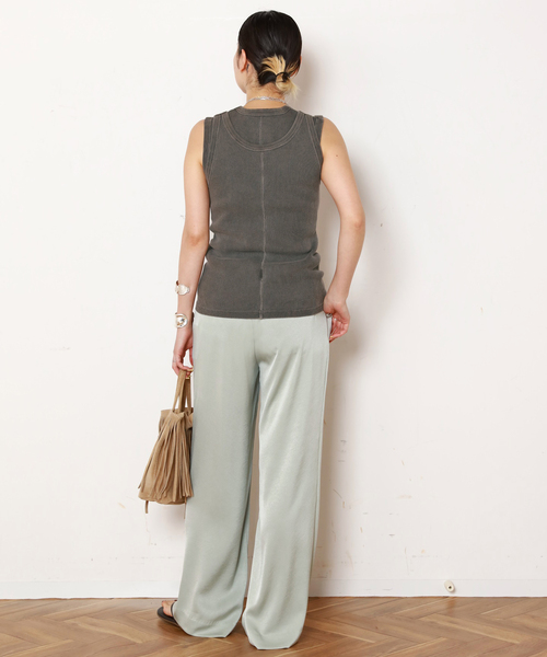 EVERYDAY I LIKE.（エヴリディアイライク）の「*Vintage N/S T-shirt（Tシャツ/カットソー・レディース・タン/ブラック系その他/ベージュ・FREE）」の9枚目の写真