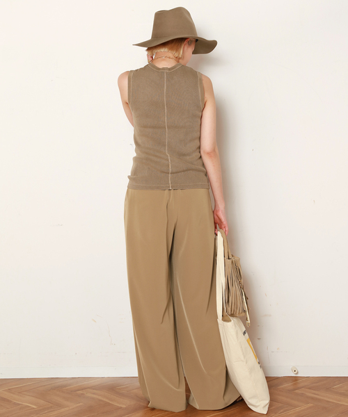 EVERYDAY I LIKE.（エヴリディアイライク）の「*Vintage N/S T-shirt（Tシャツ/カットソー・レディース・タン/ブラック系その他/ベージュ・FREE）」の22枚目の写真