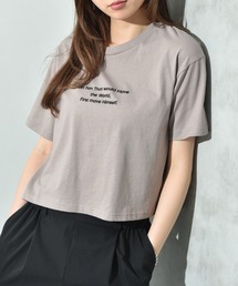 刺繍ロゴＴ