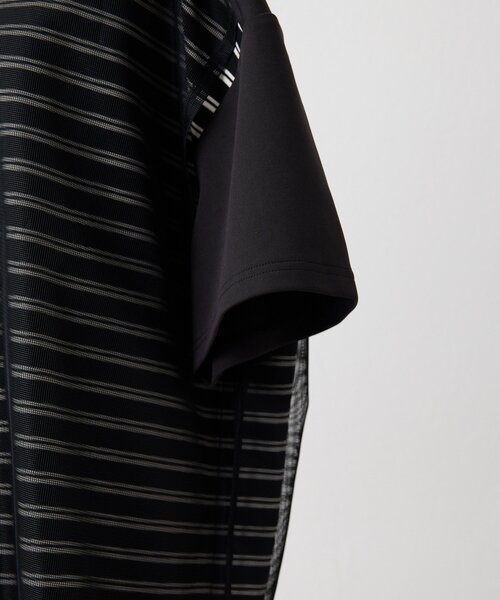 メッシュボーダーTシャツ【SUM1 STYLE】（Tシャツ/カットソー