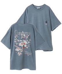 CONVERSE TOKYO | PIGMENT DYE FLOWER LOGO TEE(Tシャツ/カットソー)