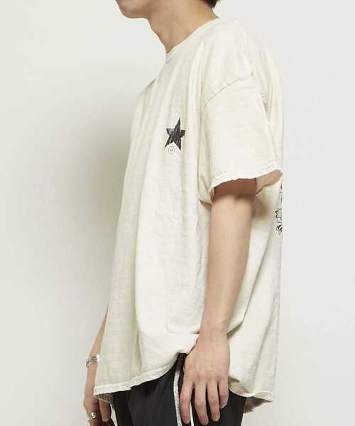 CONVERSE TOKYO（コンバーストウキョウ）の「PIGMENT DYE FLOWER LOGO TEE（Tシャツ/カットソー・レディース・ブルー/ブラック/ホワイト・SMALL/MEDIUM）」の4枚目の写真