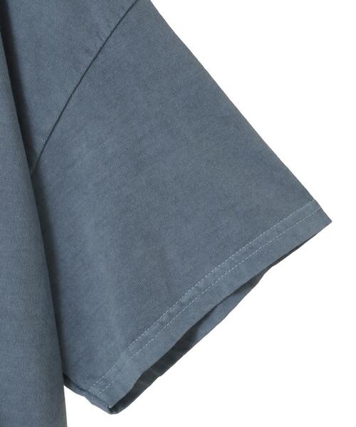 CONVERSE TOKYO（コンバーストウキョウ）の「PIGMENT DYE FLOWER LOGO TEE（Tシャツ/カットソー・レディース・ブルー/ブラック/ホワイト・SMALL/MEDIUM）」の20枚目の写真