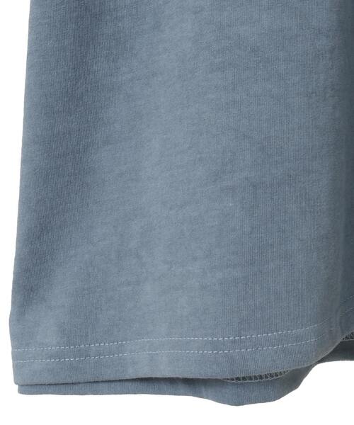 CONVERSE TOKYO（コンバーストウキョウ）の「PIGMENT DYE FLOWER LOGO TEE（Tシャツ/カットソー・レディース・ブルー/ブラック/ホワイト・SMALL/MEDIUM）」の21枚目の写真