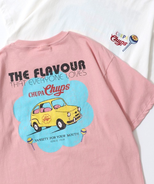 SITRY(シトリー)の「Chupa Chaps/チュッパチャプス オーバーサイズ プリント ワンポイント刺繍 ポケット 半袖Tシャツ レディース メンズ(Tシャツ/カットソー・レディース・ホワイト系その他/ホワイト/ブラック系その他/ピンク系その他/ライトピンク/ブラック/ピンク系その他2/ブルー系その他/ピンク系その他3/ブルー/ブラック系その他3/ホワイト系その他2/ホワイト系その他3/ブラック系その他2/ブルー系その他2/ピンク系その他4/ブラック系その他4/ホワイト系その他4・M/L/LL)」の14枚目の写真