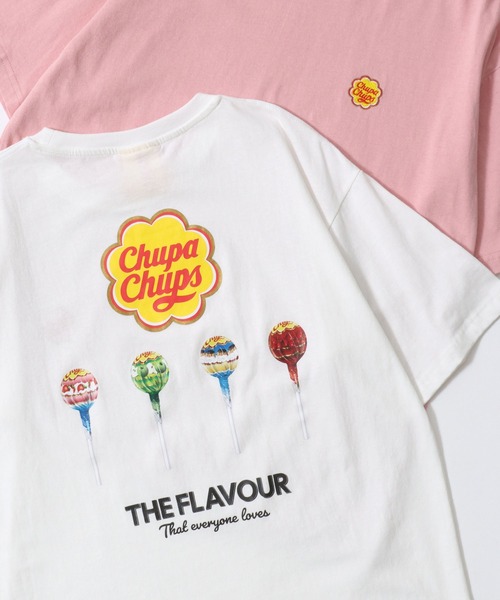 SITRY(シトリー)の「Chupa Chaps/チュッパチャプス オーバーサイズ プリント ワンポイント刺繍 ポケット 半袖Tシャツ レディース メンズ(Tシャツ/カットソー・レディース・ホワイト系その他/ホワイト/ブラック系その他/ピンク系その他/ライトピンク/ブラック/ピンク系その他2/ブルー系その他/ピンク系その他3/ブルー/ブラック系その他3/ホワイト系その他2/ホワイト系その他3/ブラック系その他2/ブルー系その他2/ピンク系その他4/ブラック系その他4/ホワイト系その他4・M/L/LL)」の2枚目の写真