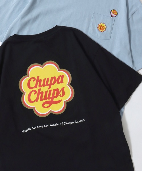 SITRY(シトリー)の「Chupa Chaps/チュッパチャプス オーバーサイズ プリント ワンポイント刺繍 ポケット 半袖Tシャツ レディース メンズ(Tシャツ/カットソー・レディース・ホワイト系その他/ホワイト/ブラック系その他/ピンク系その他/ライトピンク/ブラック/ピンク系その他2/ブルー系その他/ピンク系その他3/ブルー/ブラック系その他3/ホワイト系その他2/ホワイト系その他3/ブラック系その他2/ブルー系その他2/ピンク系その他4/ブラック系その他4/ホワイト系その他4・M/L/LL)」の9枚目の写真