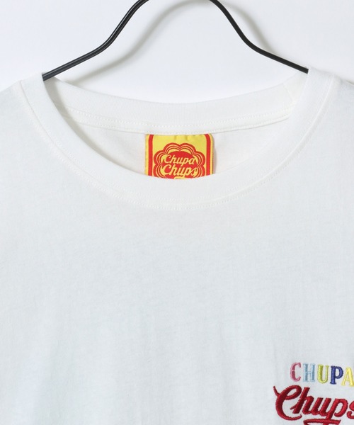 SITRY(シトリー)の「Chupa Chaps/チュッパチャプス オーバーサイズ プリント ワンポイント刺繍 ポケット 半袖Tシャツ レディース メンズ(Tシャツ/カットソー・レディース・ホワイト系その他/ホワイト/ブラック系その他/ピンク系その他/ライトピンク/ブラック/ピンク系その他2/ブルー系その他/ピンク系その他3/ブルー/ブラック系その他3/ホワイト系その他2/ホワイト系その他3/ブラック系その他2/ブルー系その他2/ピンク系その他4/ブラック系その他4/ホワイト系その他4・M/L/LL)」の20枚目の写真