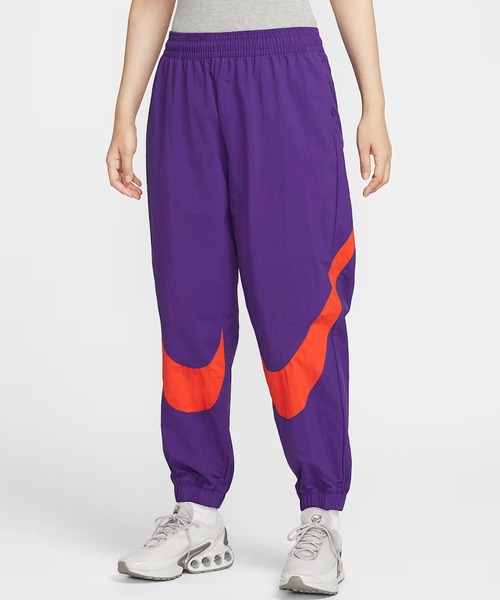NIKE(ナイキ)の「NIKE/ナイキ トラックパンツ HV2358-010/HV2358-547(その他パンツ・レディース・パープル/ブラック×ホワイト・L/M)」の2枚目の写真