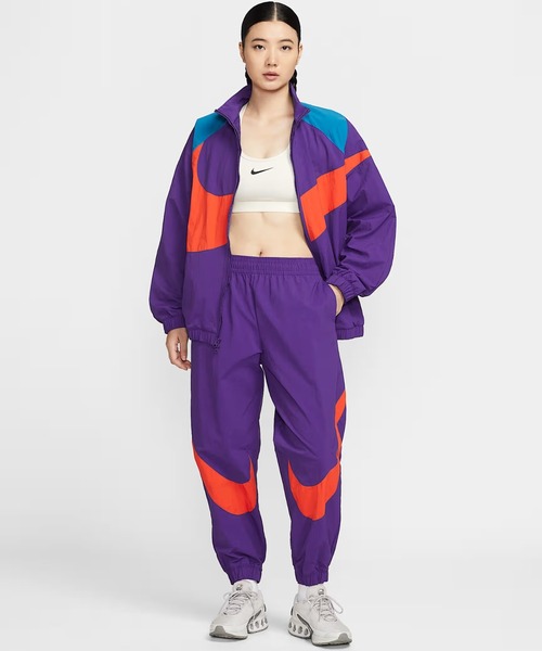 NIKE(ナイキ)の「NIKE/ナイキ トラックパンツ HV2358-010/HV2358-547(その他パンツ・レディース・パープル/ブラック×ホワイト・L/M)」の9枚目の写真