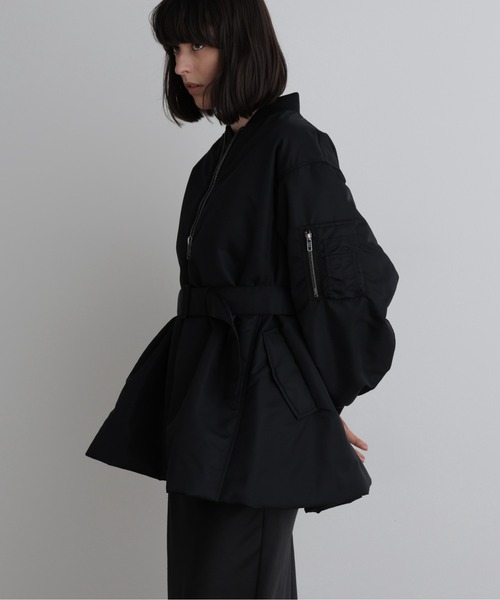 LE PHIL ナイロンウエストベルトパフィージャケット ◇ナイロンウエストベルトパフィージャケット（ブルゾン）｜LE PHIL