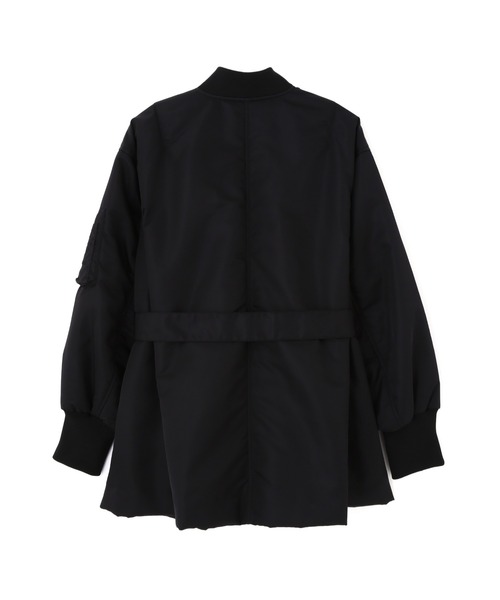 ◇ナイロンウエストベルトパフィージャケット（ブルゾン）｜LE PHIL