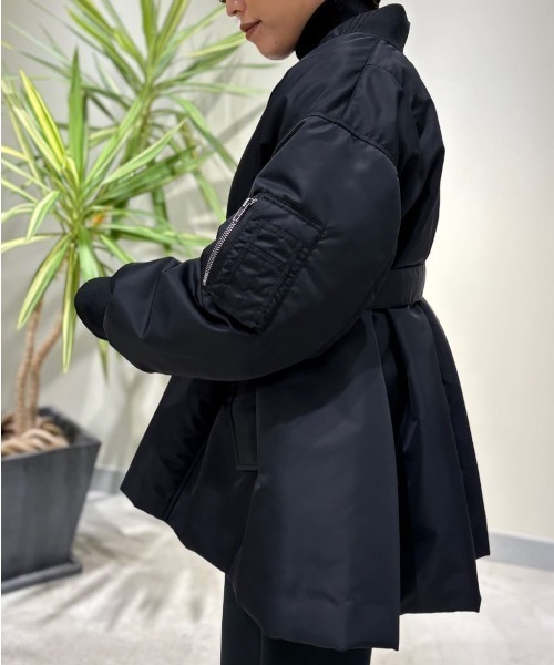 LE PHIL ナイロンウエストベルトパフィージャケット ◇ナイロンウエストベルトパフィージャケット（ブルゾン）｜LE PHIL