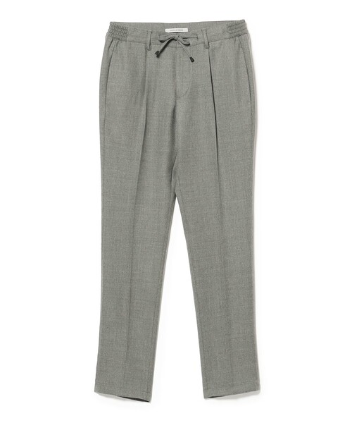 BRILLA per il gusto（ブリッラペルイルグースト）の「【【別注】giabsarchivio / MASACCIO サキソニー 1プリーツ ドローコード スラックス】（その他パンツ・メンズ・ブラック系その他2/ブラック・50/48/46/44）」の2枚目の写真