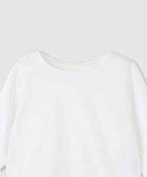 ANAYI（アナイ）の「ライトポンチペプラム5分袖プルオーバー（Tシャツ