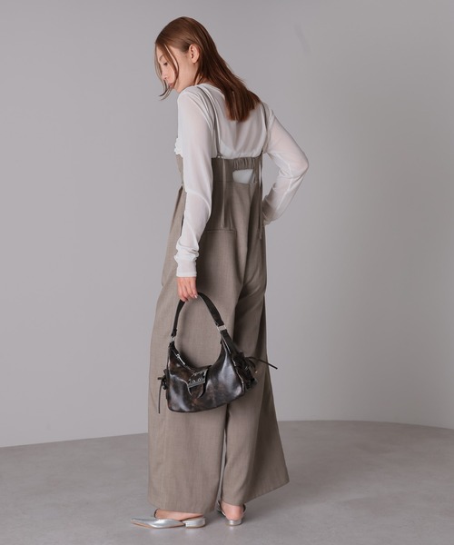 Bonjour Sagan（ボンジュールサガン）の「ヴィンテージライク サイドリボン ワンハンドルバッグ（ハンドバッグ・レディース・ブラック系その他・FREE）」の14枚目の写真