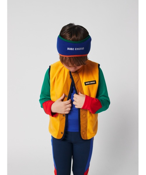 BOBO CHOSES(ボボショーズ)の「Bobo Choses polar fleece headband(ヘアバンド・キッズ・ブルー・ONE SIZE)」の3枚目の写真