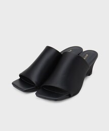 OPAQUE.CLIP | スクエアトゥミュールサンダル(サンダル)