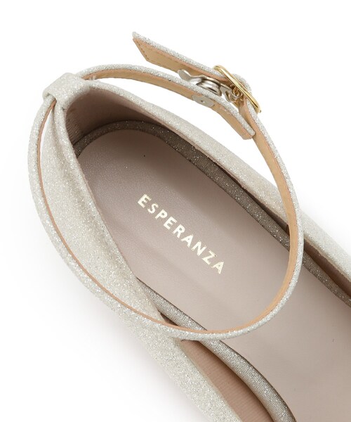 ESPERANZA(エスペランサ)の「ヒールキャップパンプス(パンプス・レディース・その他1/ゴールド/シルバー系2/ブラック系8・22.5cm/23.0cm/23.5cm/24.0cm/24.5cm)」の20枚目の写真