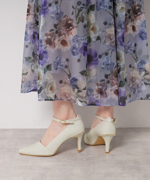 ESPERANZA(エスペランサ)の「ヒールキャップパンプス(パンプス・レディース・その他1/ゴールド/シルバー系2/ブラック系8・22.5cm/23.0cm/23.5cm/24.0cm/24.5cm)」の13枚目の写真