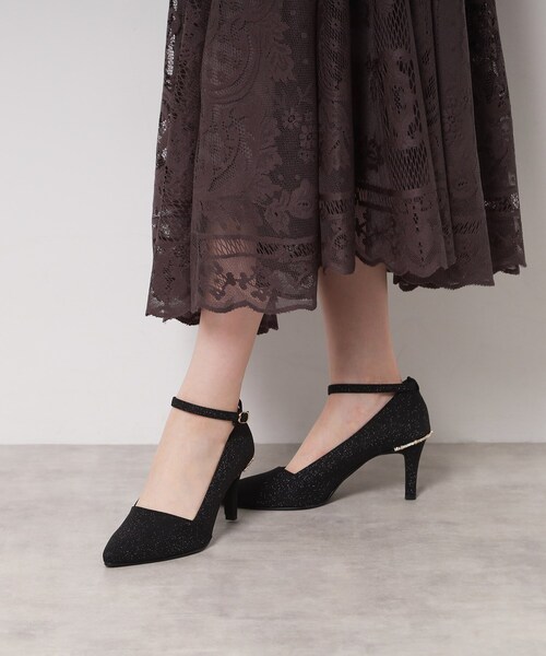 ESPERANZA(エスペランサ)の「ヒールキャップパンプス(パンプス・レディース・その他1/ゴールド/シルバー系2/ブラック系8・22.5cm/23.0cm/23.5cm/24.0cm/24.5cm)」の9枚目の写真