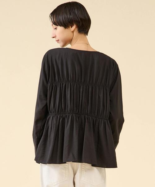 モダールシルクティアードブラウス（シャツ/ブラウス）｜martinique