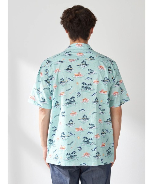 McGREGOR(マックレガー)の「リゾート柄シャツ(マリン)(シャツ/ブラウス・メンズ・ネイビー/グレー系その他・L/M)」の5枚目の写真