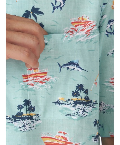 McGREGOR(マックレガー)の「リゾート柄シャツ(マリン)(シャツ/ブラウス・メンズ・ネイビー/グレー系その他・L/M)」の8枚目の写真