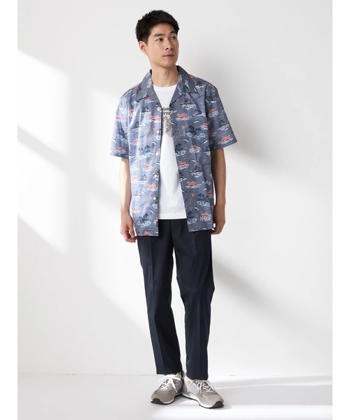 McGREGOR(マックレガー)の「リゾート柄シャツ(マリン)(シャツ/ブラウス・メンズ・ネイビー/グレー系その他・L/M)」の15枚目の写真