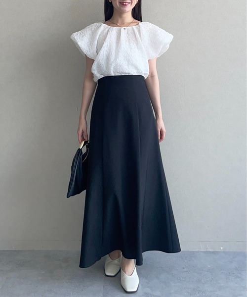 mysty woman(ミスティウーマン)の「レースアップマーメイドスカート 582377(スカート・レディース・ブラック/モカ/ダークベージュ・FREE)」の22枚目の写真