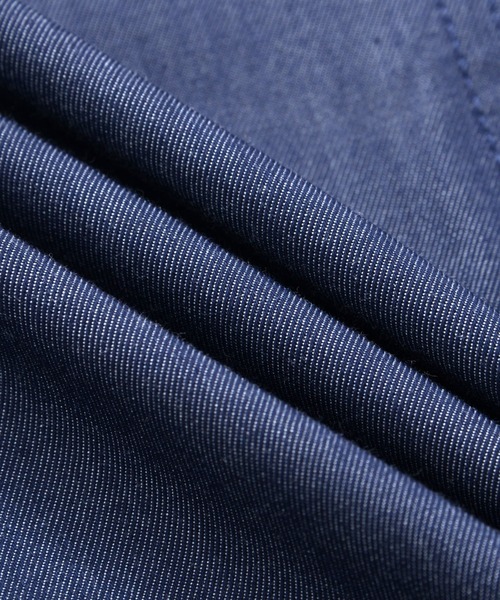 Arnold Palmer（アーノルドパーマー）の「裏ワザデニム イージーケア セミフレアスカート（スカート・レディース・インディゴブルー/ライトブルー・L/M/S）」の20枚目の写真