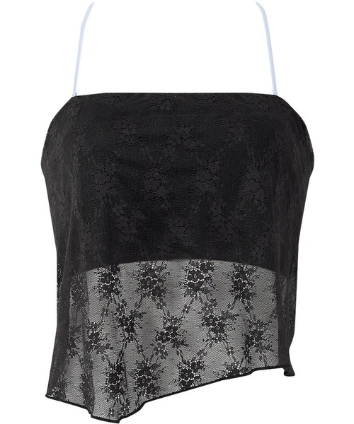 GOCOCi(ゴコチ)の「「GOCOCi ゴコチ」「cooomy.(クーミー)」 カップ付きキャミソール(インナーウェア/肌着・レディース・オレンジ/ブラック/アイボリー・M/L)」の1枚目の写真