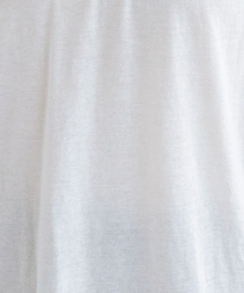 studio CLIP（スタディオクリップ）の「シアードルマンハーフスリーブプルオーバー（Tシャツ/カットソー・レディース・オフホワイト/ブラック/ライトベージュ・FREE）」の18枚目の写真